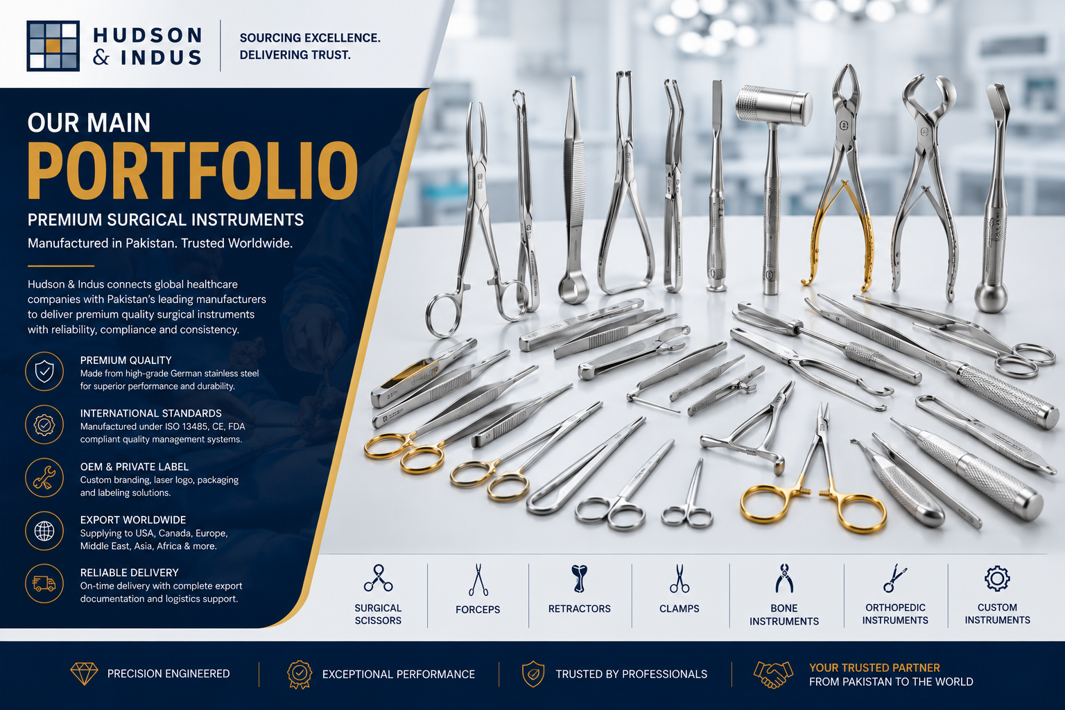 Premium Bone Instruments Manufacturing & Export