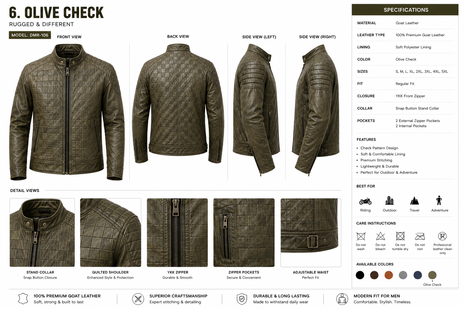 Heritage Check Rider