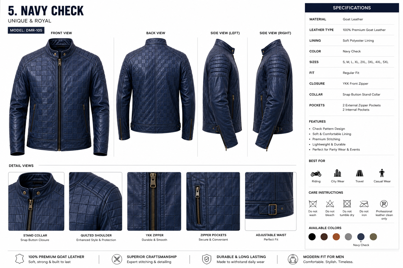 Heritage Check Rider