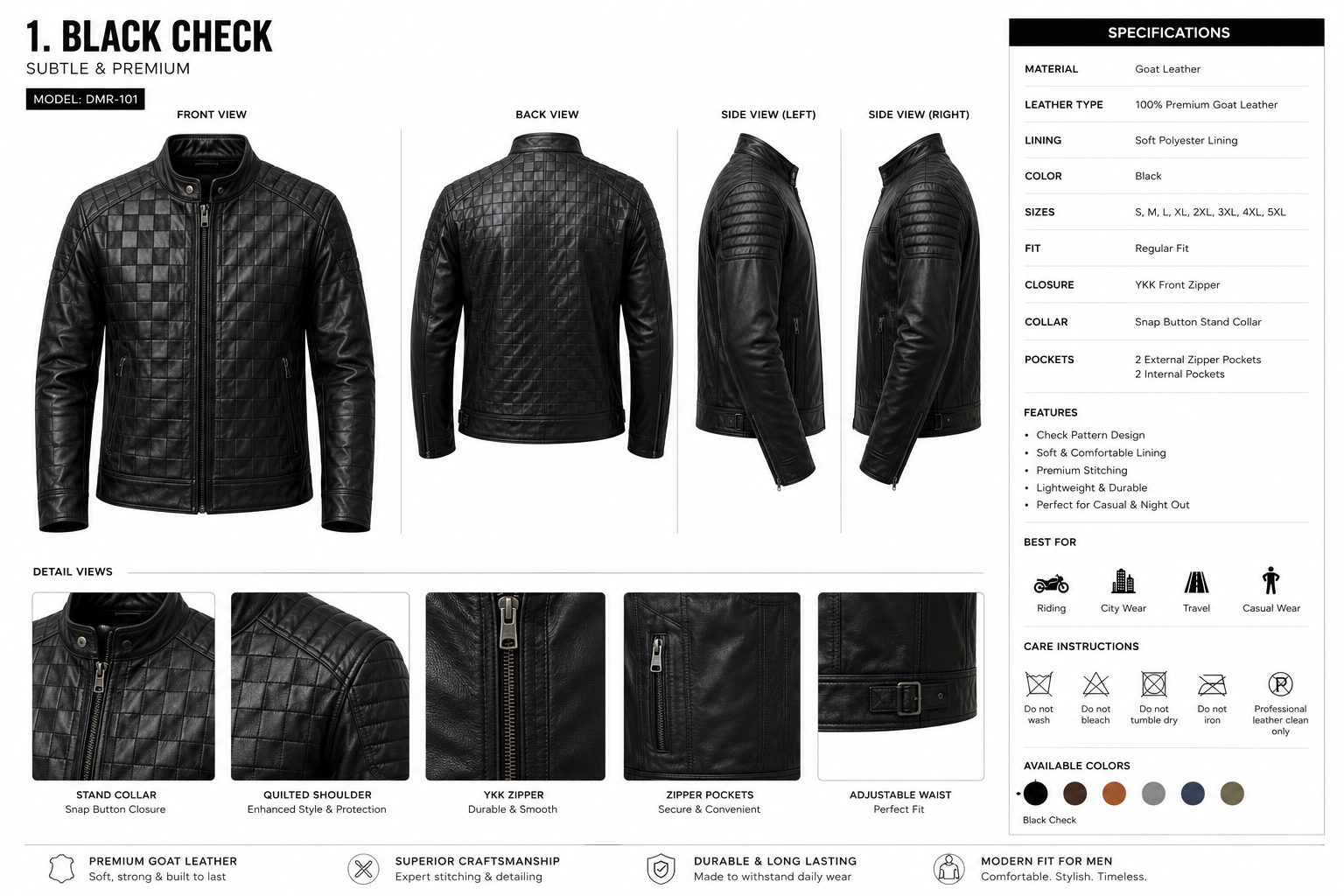 Heritage Check Rider
